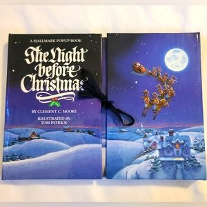 Vintage Hallmark The Night Before Christmas Pop Up Book 1988 by Clement Moore